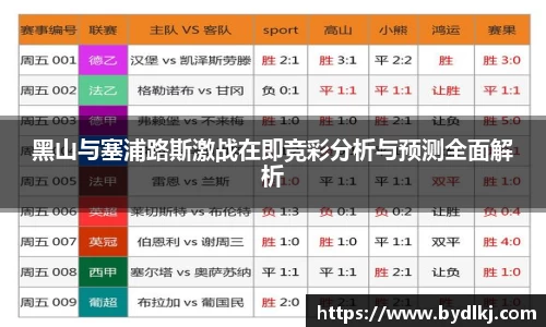 黑山与塞浦路斯激战在即竞彩分析与预测全面解析
