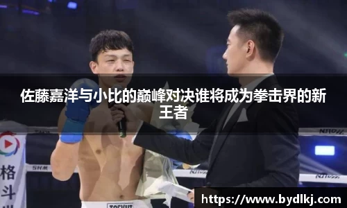 佐藤嘉洋与小比的巅峰对决谁将成为拳击界的新王者